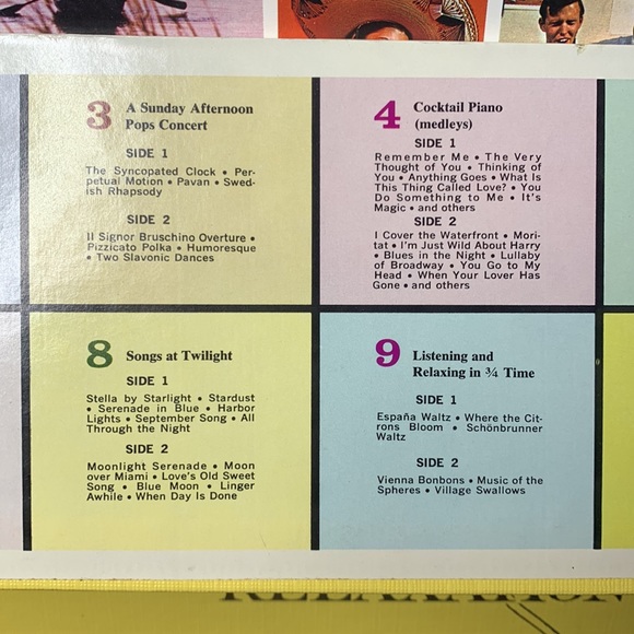 Reader’s Digest 10 records / LP’s “ MOOD MUSIC FOR LISTENING AND RELAXATION” set - Picture 7 of 8